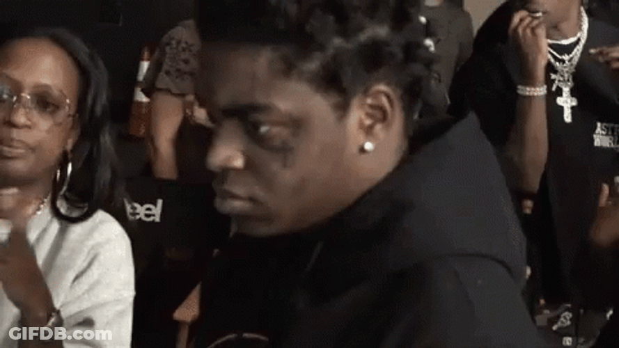 Kodak Black Intense Stare GIF