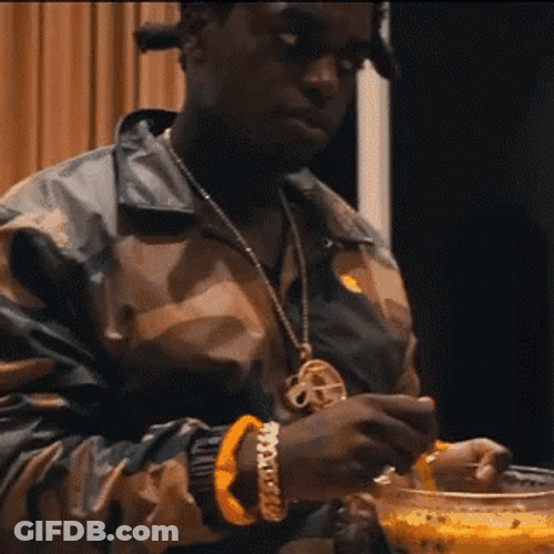 Kodak Black On Camouflaged Jacket GIF