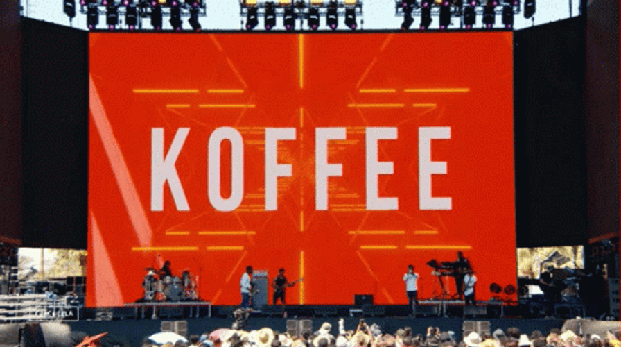 Koffee Band At Coachella GIF