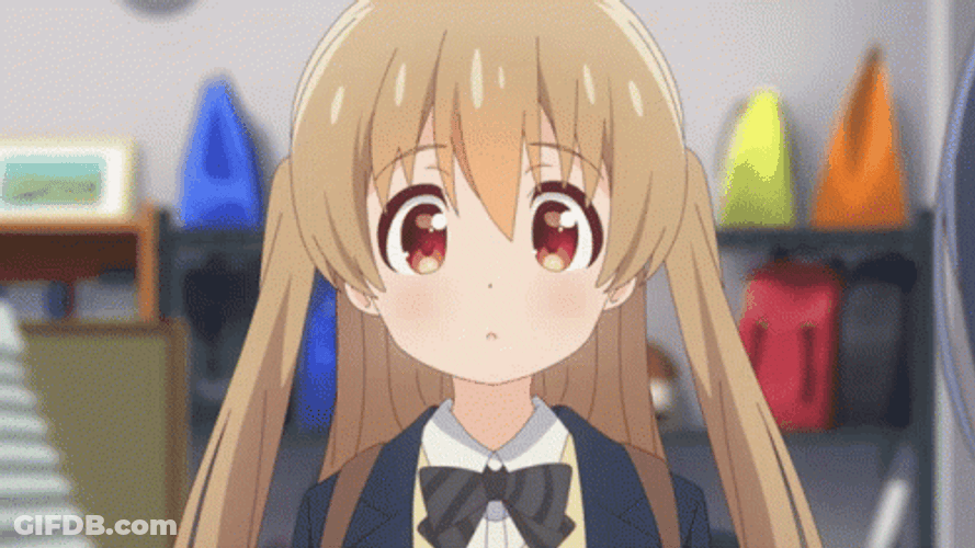 Koharu Minagi Annoyed Anime Loop GIF
