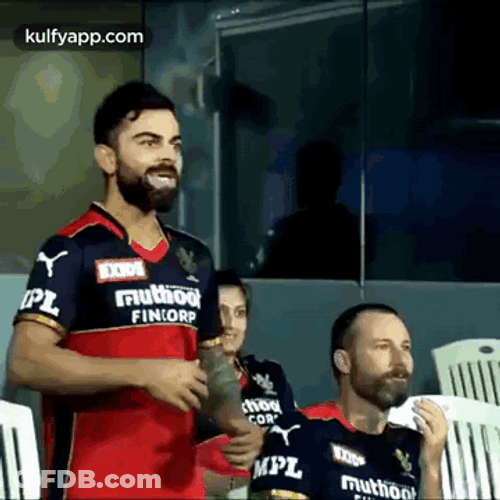 Kohil Glenn Maxwell High Five GIF