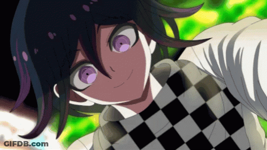 Kokichi Talking GIF