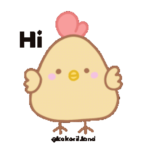 Kokoriiland Bok Bok The Chicken Sticker GIF