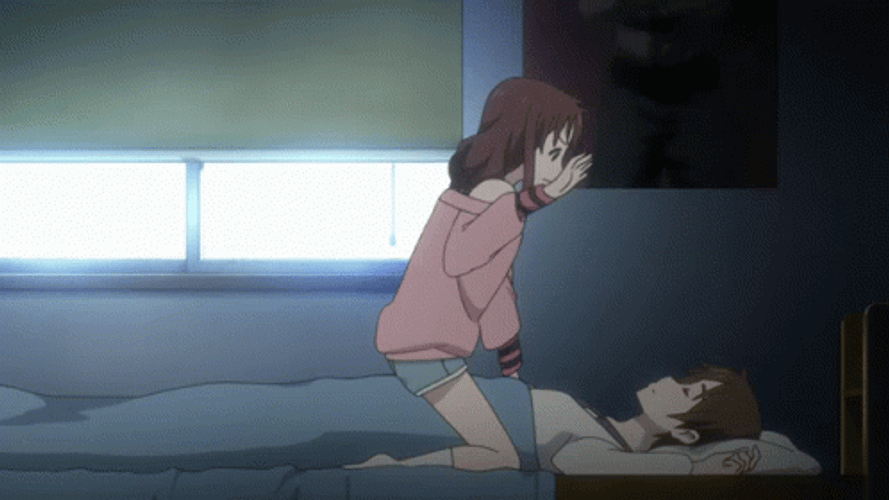 Kokoro Wake Up Anime Slap GIF