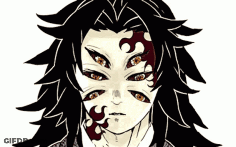 Kokushibo Moving Eyes GIF