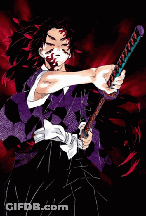 Kokushibo Ready To Fight GIF