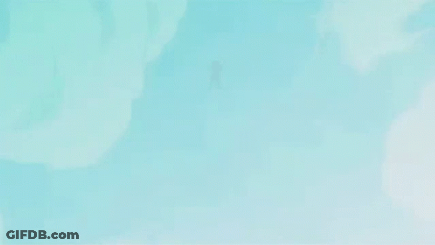 Komi Falling From The Sky GIF