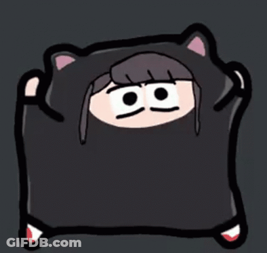 Komi In A Cat Suit GIF