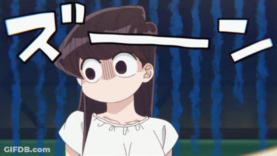 Komi Sad Vibe GIF