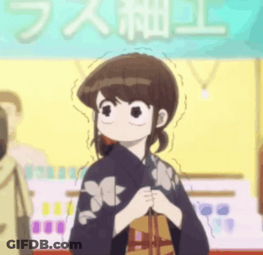 Komi San Anime Art GIF