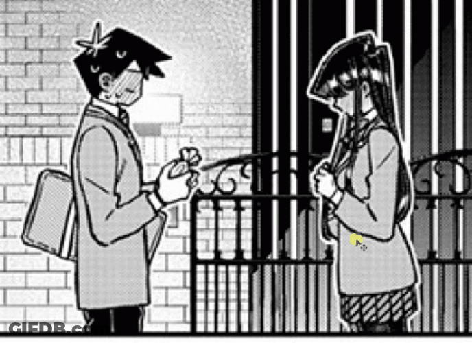 Komi San Chadanos Confession GIF
