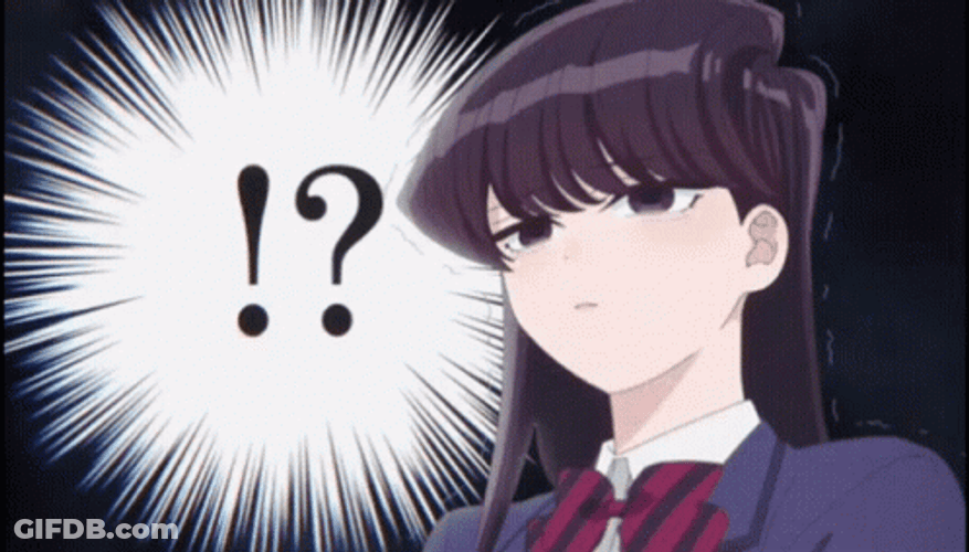 Komi San Crying GIF
