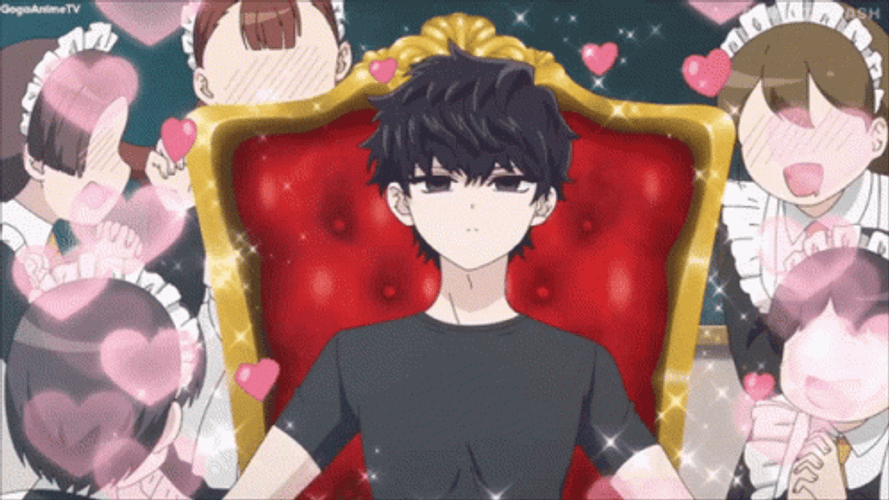 Komi San Cute Brother GIF