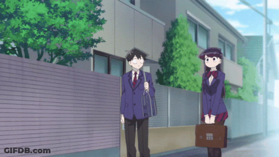 Komi San Has Entered Creative GIF