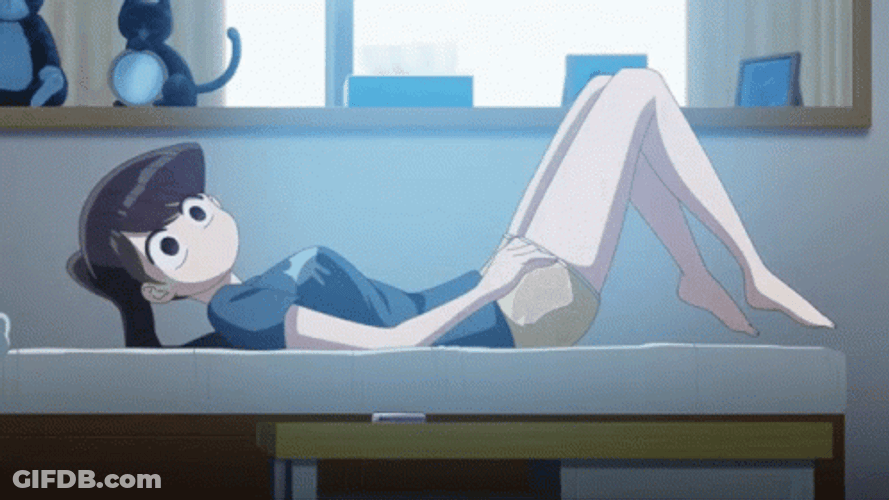 Komi San Kawaii Anime GIF