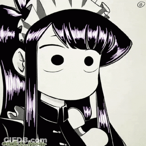Komi San Tadano Is Already Hers GIF