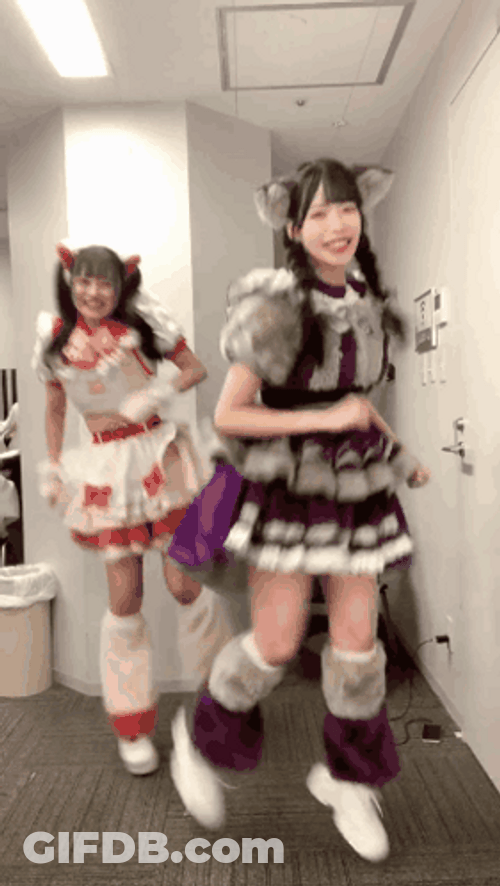 Konoka Riri Doing Sturdy Dance GIF