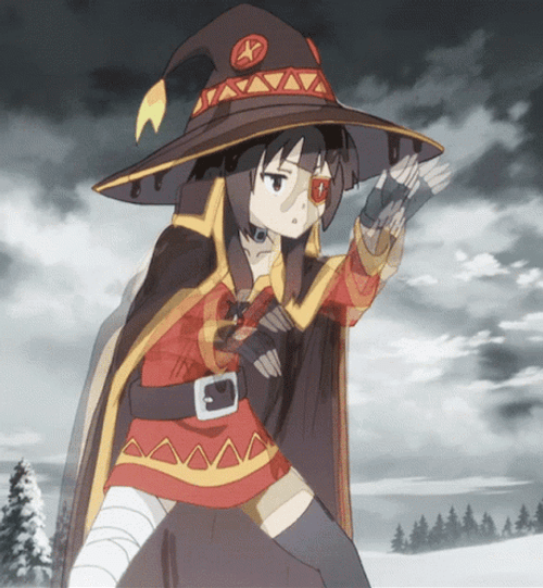 Konosuba Anime Funny Megumin GIF