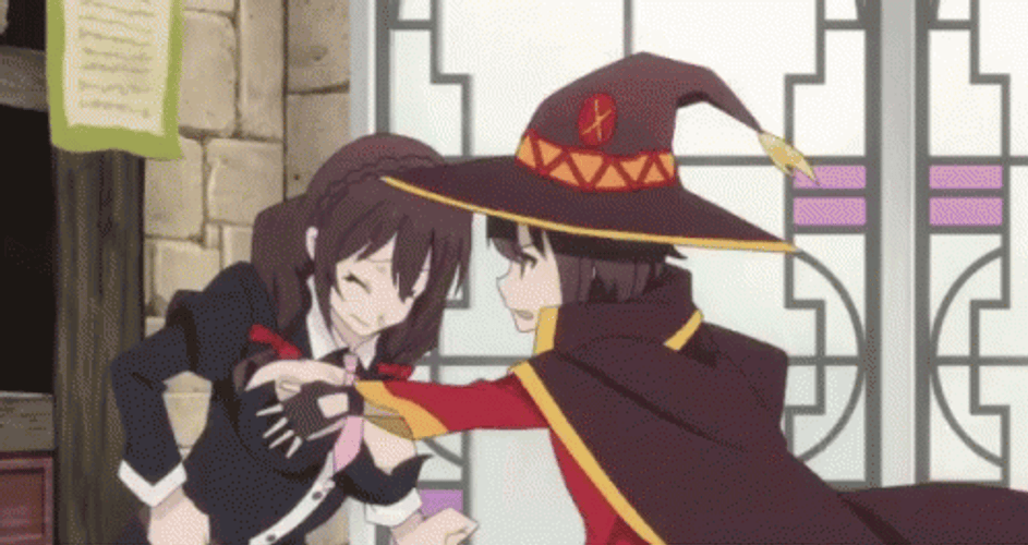 Konosuba Anime Megumin Fighting GIF