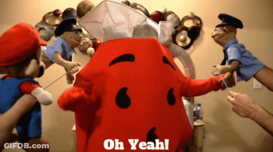 Kool Aid Giving Approve Saying Oh Yeah GIF