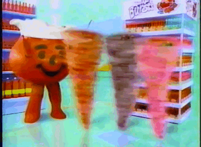 Kool Aid Oh Yeah Spinning Ice Cream GIF