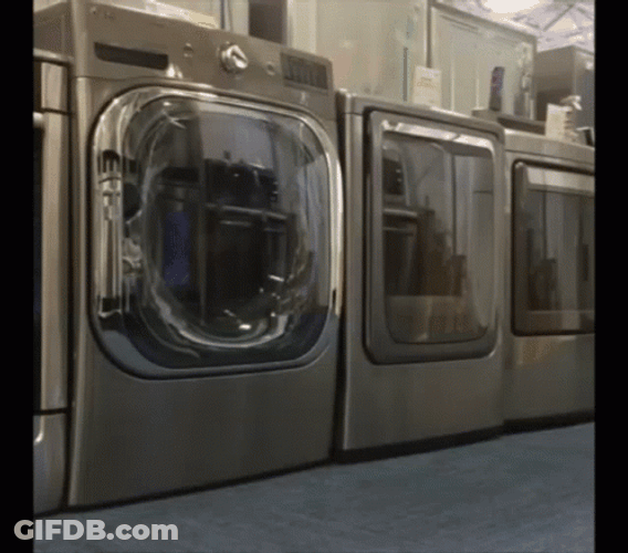 Korbin Miles Come Out From Laundry GIF