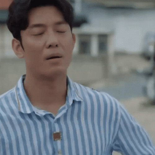 Korean Actor Kim Joo-Hun Heart Pumping GIF