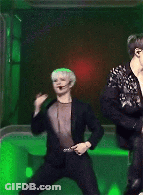 Korean Boy Band Jackson Wang Grinding Dance Performance GIF