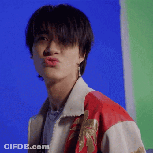 Korean Boy Band Nct Jeno Pouting GIF