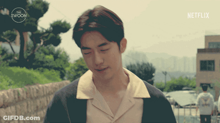 Korean Guy Walking From Twenty Five Twenty One GIF