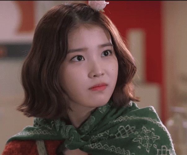 Korean Star IU Fighting GIF