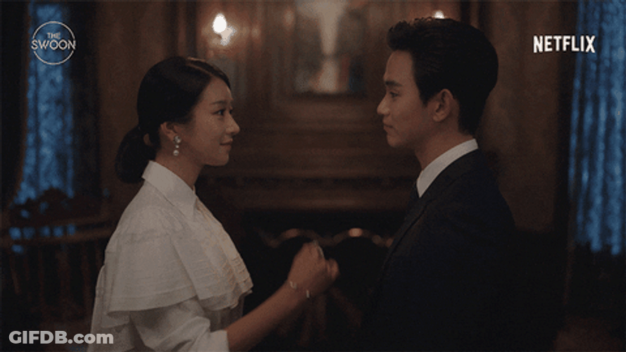 Korean Stars Doing Pinky Promise GIF