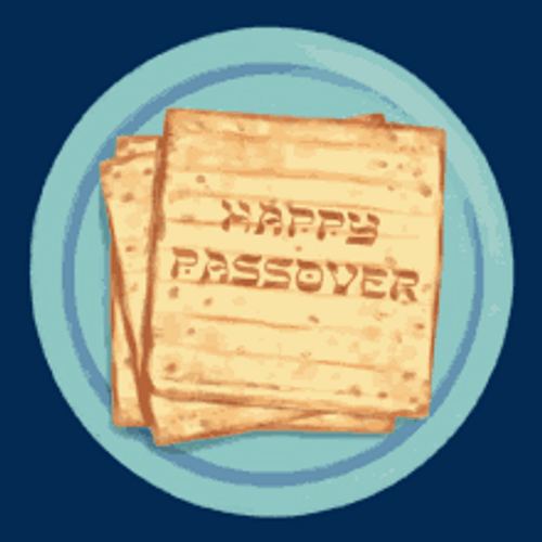 Kosher Crackers With A Passover Wish GIF