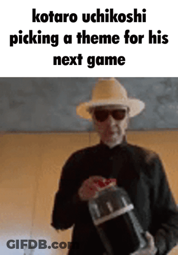 Kotaro Uchikoshi Is Picking A Theme For His Next Game . GIF