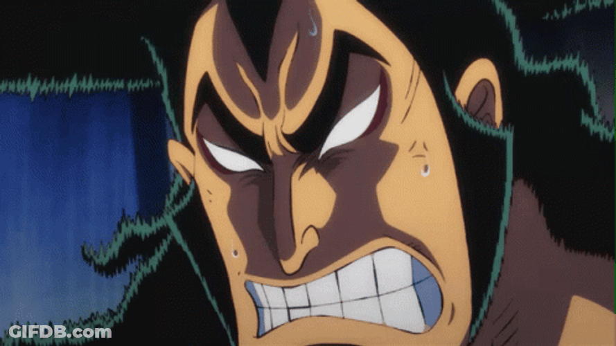 Kozuki Oden Raging Anger GIF