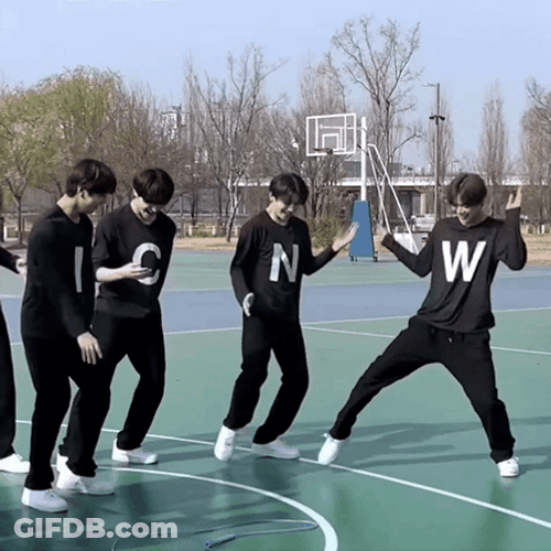 Kpop Andteam Victory Dance GIF