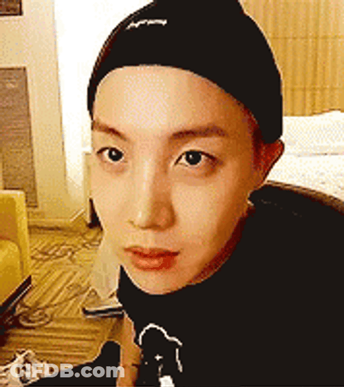 Kpop BTS J-Hope Wink GIF