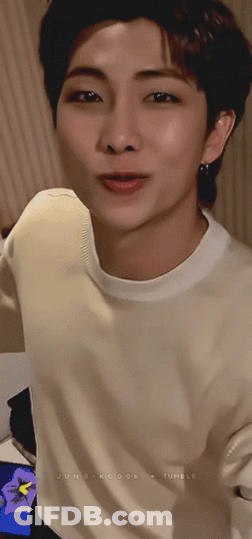 Kpop BTS Rm Dance Tease Body Wave GIF