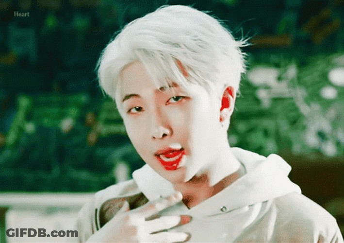 Kpop BTS Rm Persona Rap GIF