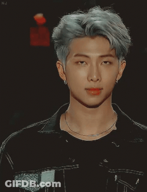 Kpop BTS Rm Poker Face GIF