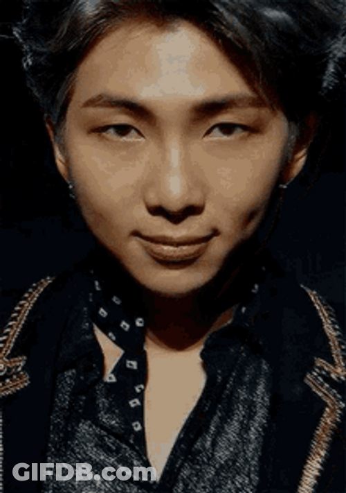 Kpop BTS RM Wink GIF