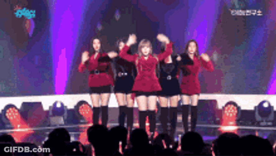 Kpop Girl Group Red Velvet Peek A Boo Preformance GIF