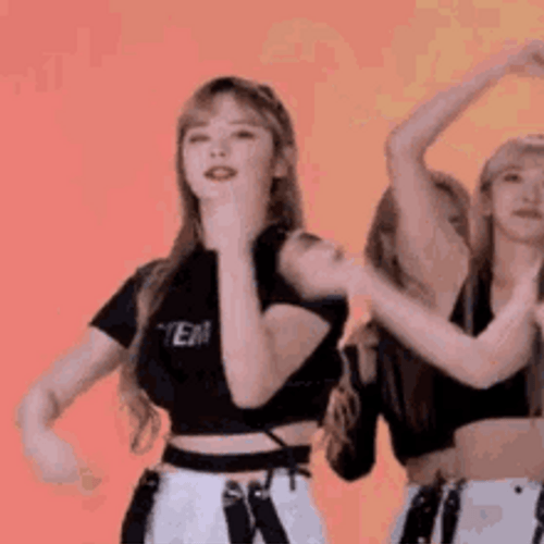 Kpop Group Performance Dance Moves GIF