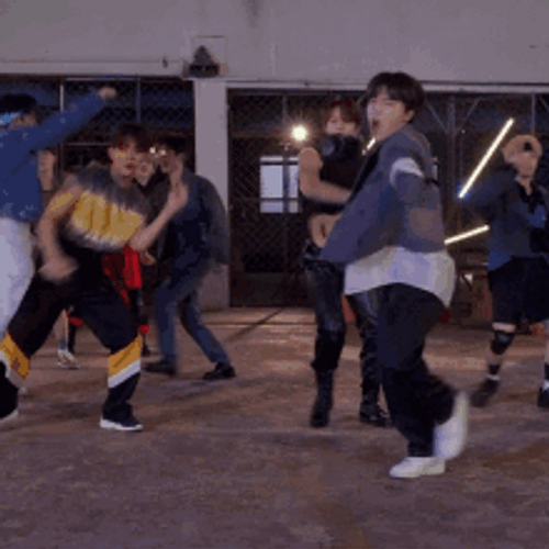 Kpop Group Stray Kids Dance Performance GIF