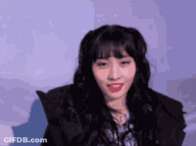 Kpop Group Twice Momo Peace Sign GIF