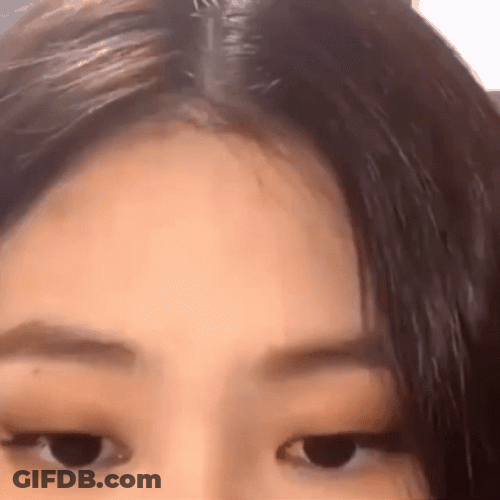 Kpop Idol Blackpink Jennie Kim Eye Rolling GIF