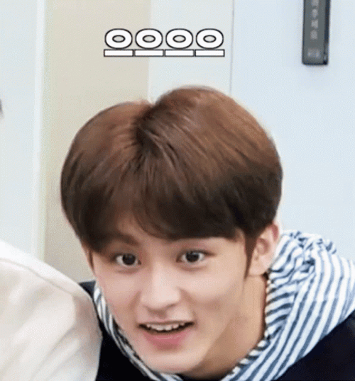Kpop Idol Nct Mark Lee Wow Reaction GIF