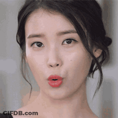 Kpop IU Pretty Wink GIF