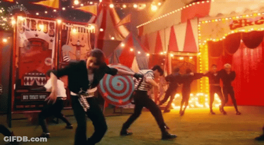 Kpop Stray Kids Circus Dance Performance GIF