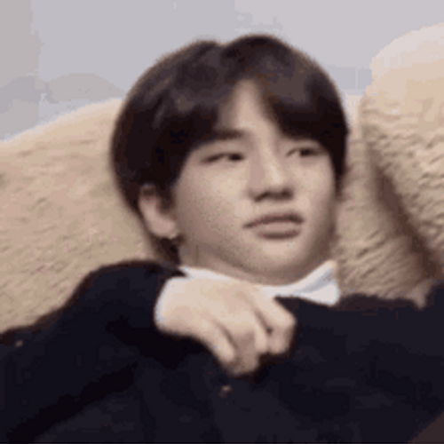 Kpop Stray Kids Hyunjin Bored Pout GIF
